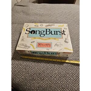 SongBurst Board Game Complete the Lyric 50's & And 60's Edition 90s Board Game